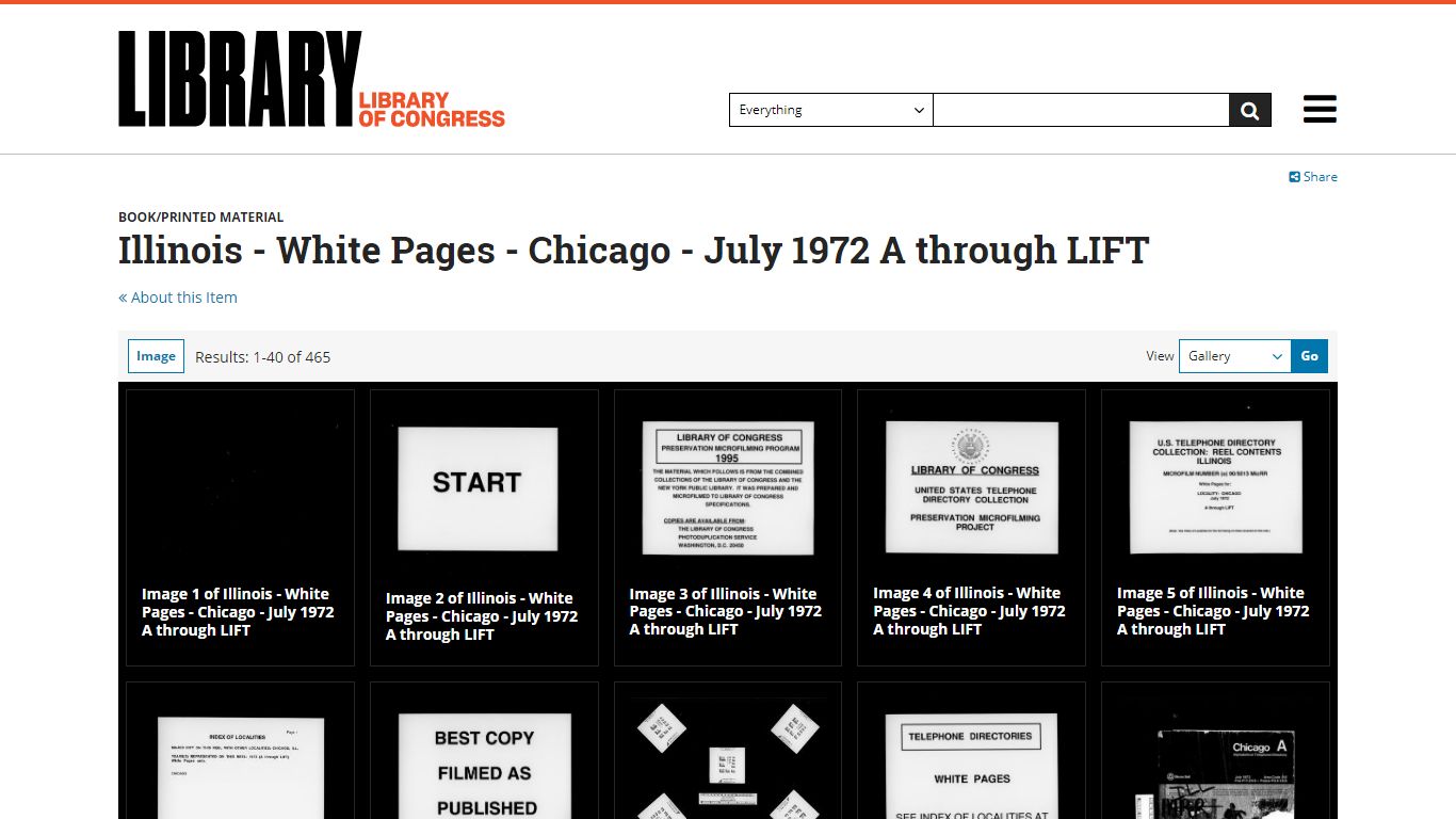 Illinois - White Pages - Chicago - July 1972 A through LIFT